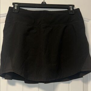 Black Athletic Skort